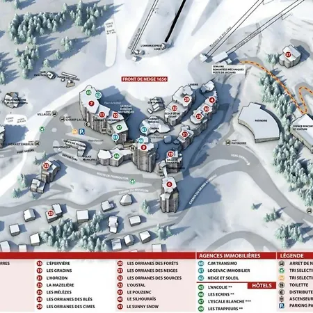 Apartmán Grand Au Pied Des Pistes Pour 4 Personnes - Fr-1-322-9